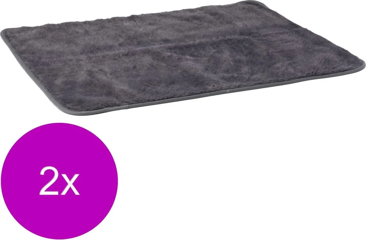 Hondendeken Norfolk - Hondendeken - 2 x 90x55 cm de Adori en Gris – photo produit