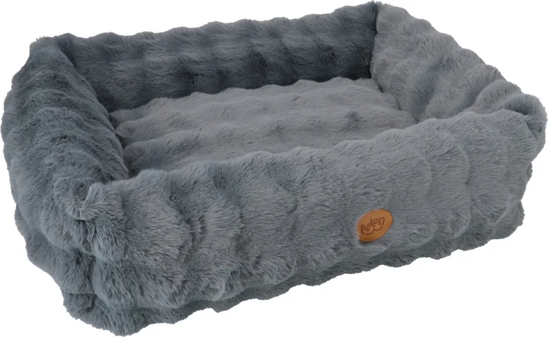 Hondenmand Liva - Hondenbed - 90x70x23 cm van Adori in Antraciet – productfoto