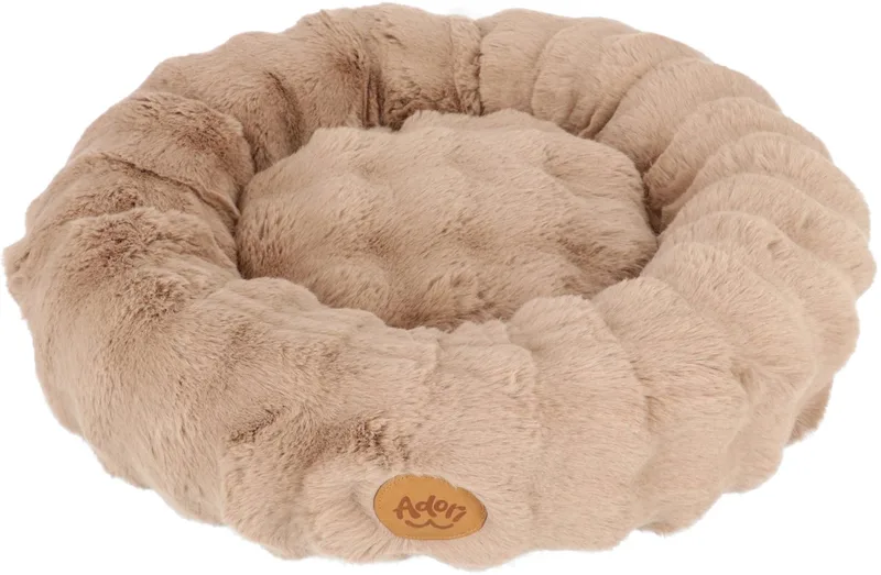 Kattendonut Liva - Kattenmand - Ø60x16 cm Bruin by Adori – product photo
