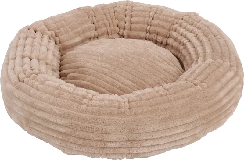 Kattenmand Donut Saar Ø50 cm - Kattenbed by Adori in Taupe – product photo