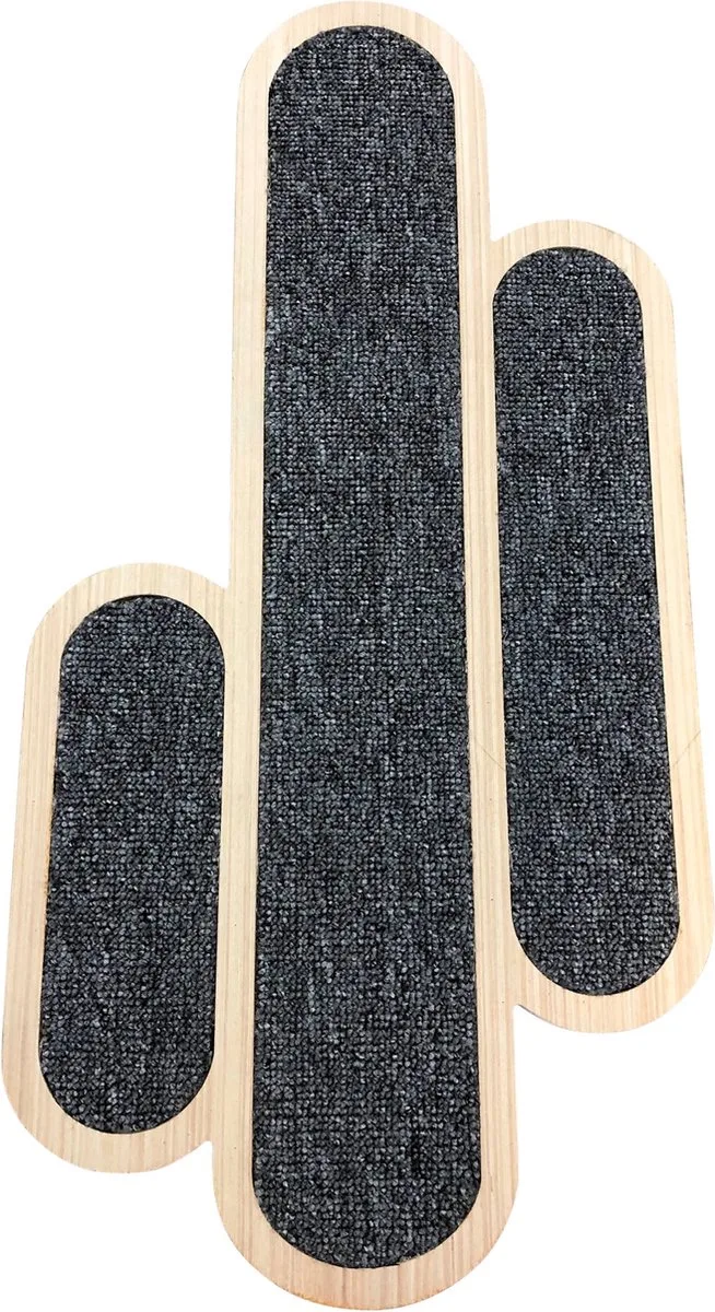 Krabplank Cactus - Krabpalen - 59x29 cm Grijs by Adori in Beige, Grey – product photo