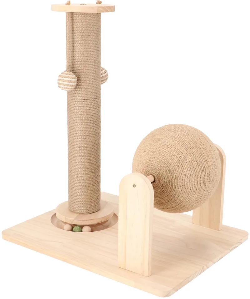 Krabspel Koda - Krabpaal - 49x39x56 cm by Adori in Natural – product photo