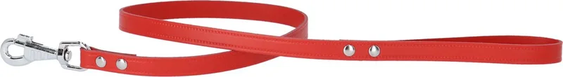 Looplijn Leer Met Print - Hondenriem - 100x1.6 cm de Adori en Rouge – photo produit
