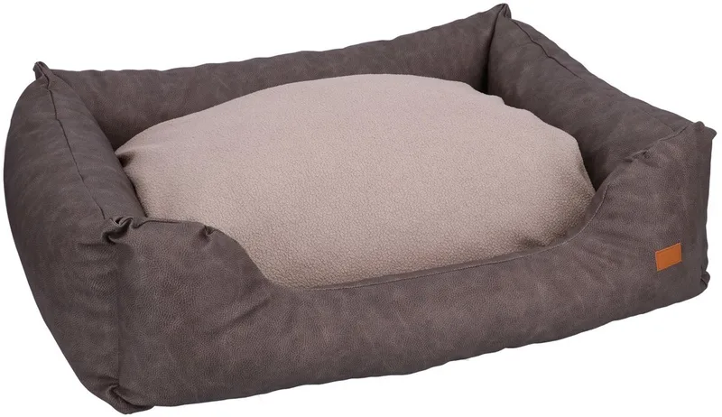 Mand Indira Grijs&Bruin - Hondenmand - 120x85x30 cm by Adori in Brown – product photo