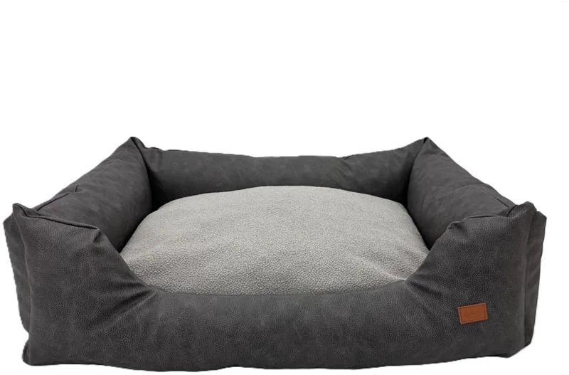 Mand Indira Grijs&Bruin - Hondenmand - 90x70x27 cm by Adori in Brown – product photo