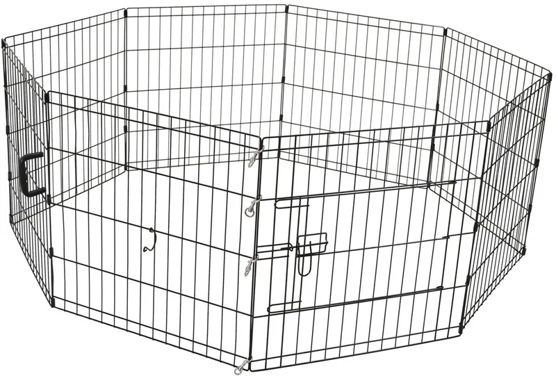 Puppyren - Hondenbench - 61x61 cm by Adori in Black – product photo