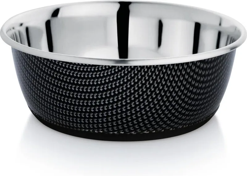 Rvs Voerbak Non-Slip - Hondenvoerbak - Ø20.5 cm by Adori in Black – product photo