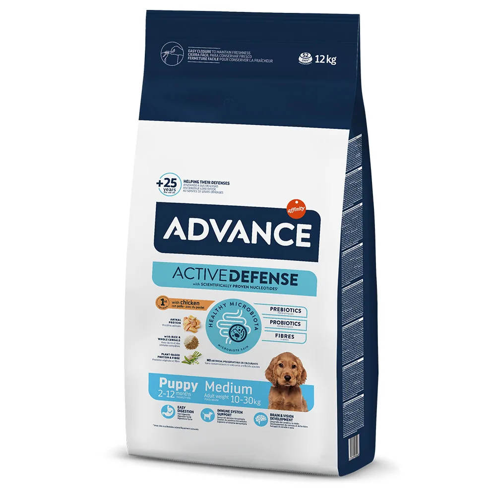 12kg Advance Puppy Protect Medium Hondenvoer by Advance – product photo