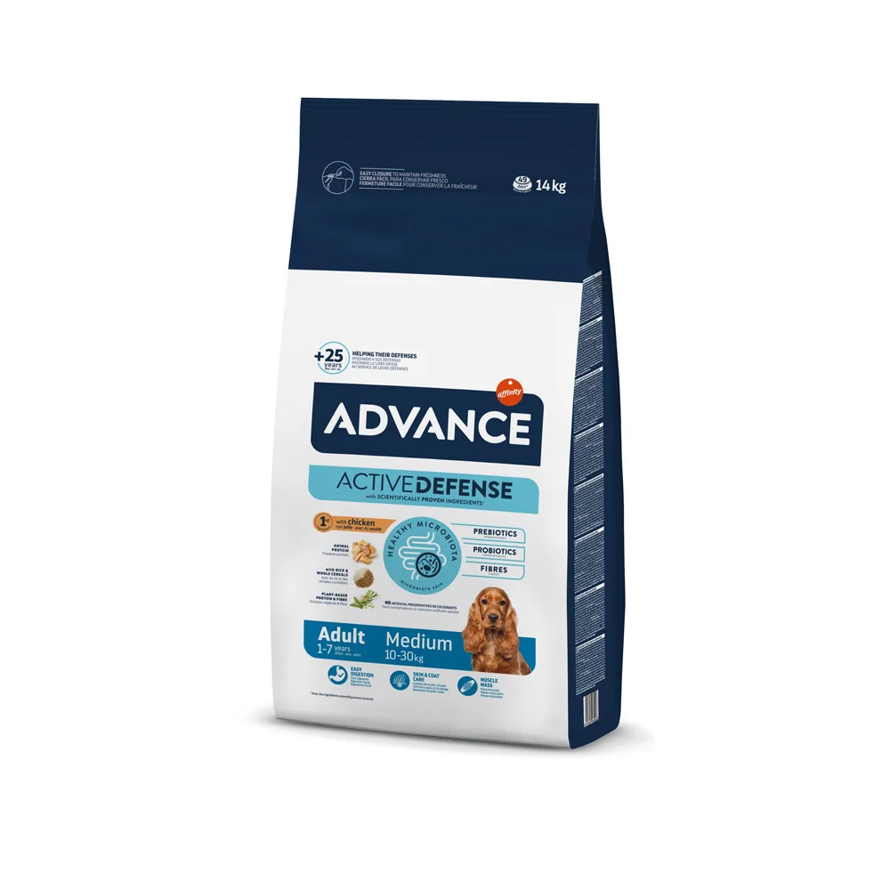 14kg Advance Medium Adult Hondenvoer van Advance – productfoto
