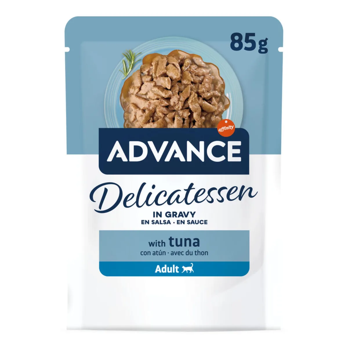 24x85g Affinity Advance Delicatessen in Saus Tonijn nat kattenvoer by Advance – product photo