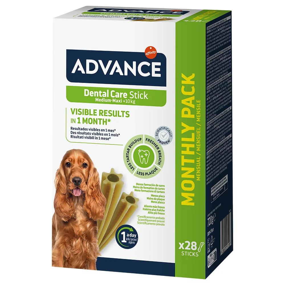 720g Advance Dental Care Stick Medium Hondensnacks von Advance – Produktfoto