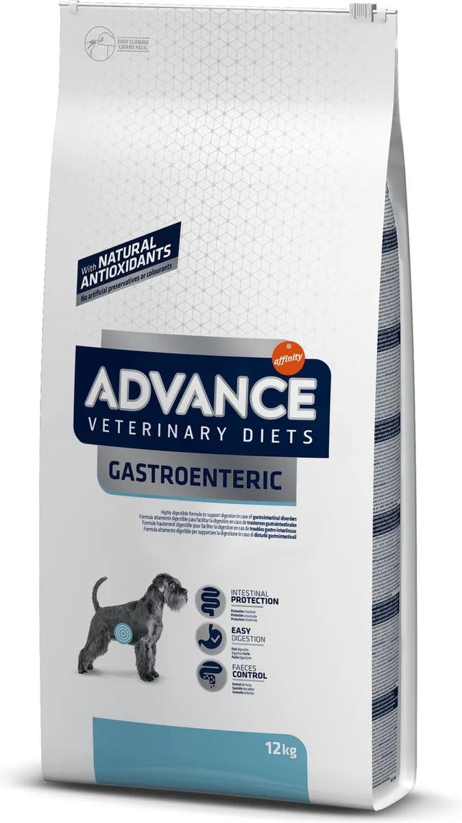 Dog Veterinary Diet Gastroenteric Hondenvoer - 12 kg de Advance – photo produit