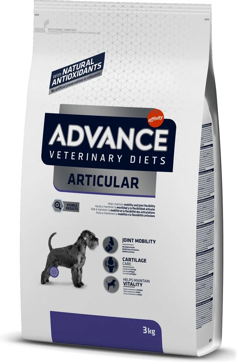 Hond Veterinary Diet Articular Care 3 KG van Advance – productfoto