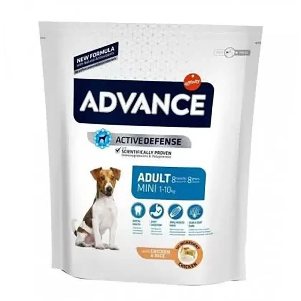 Mini Adult Poulet & Riz Petites Races 700 GR de Advance – photo produit