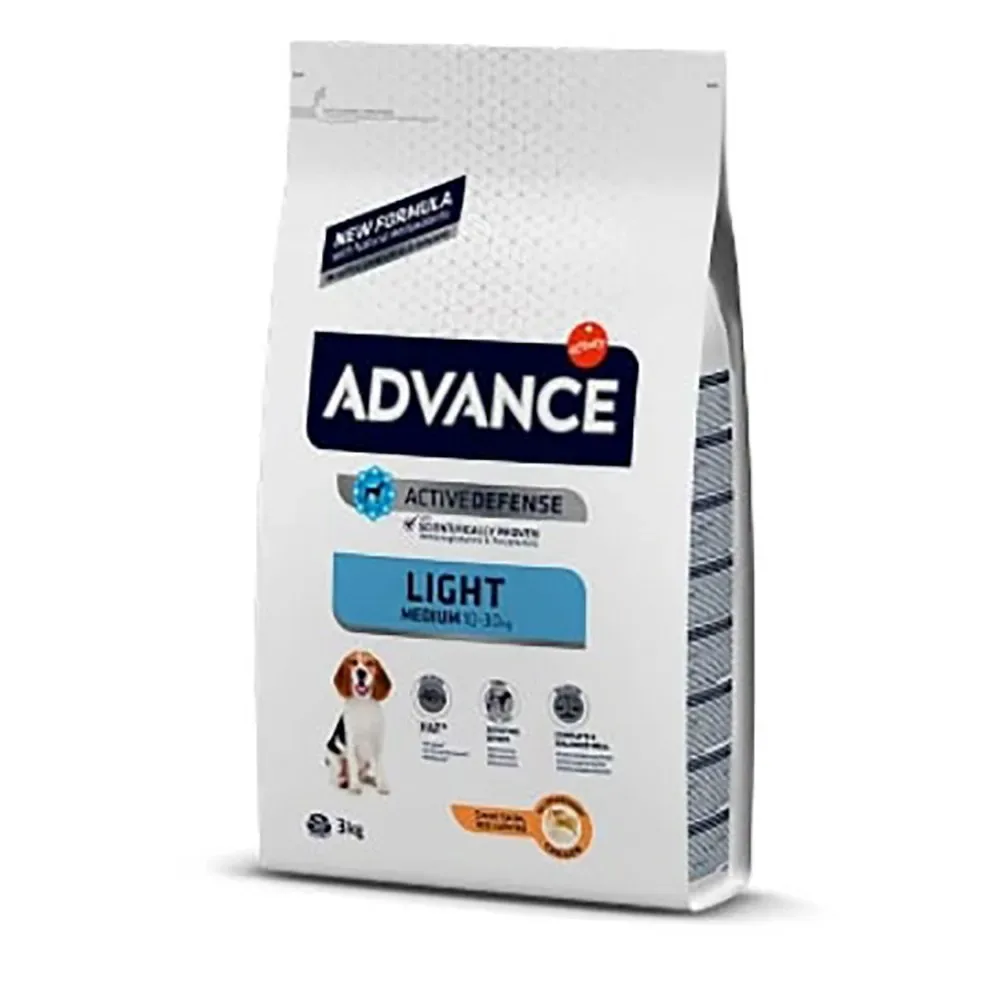 Hondenvoer Medium Light Kip en rijst 3 Kg fra Advance – produktbillede
