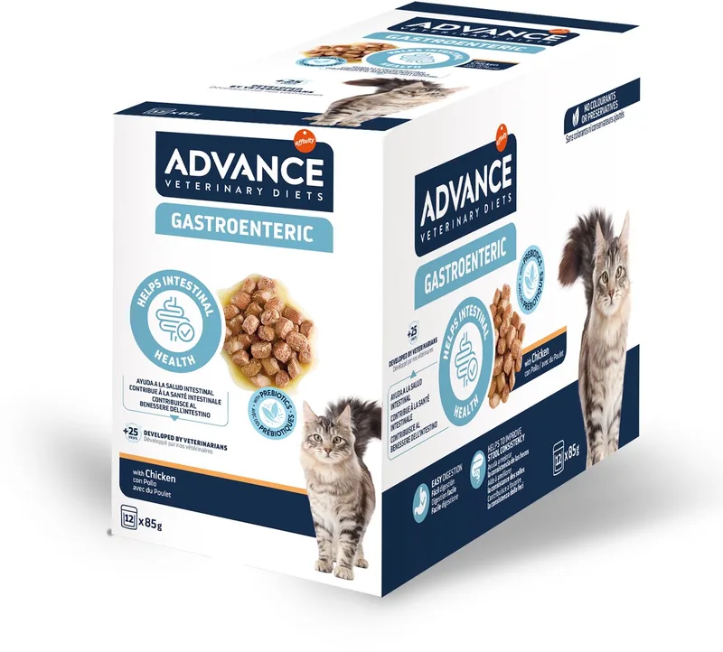 Kat Gastroenteric - Compleet Dieetvoer Laag Vezelgehalte - 12x85gr by Advance – product photo