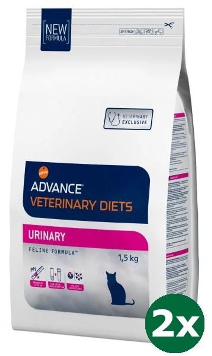 kat veterinary diet urinary care kattenvoer 2x 1,5 kg by Advance – product photo