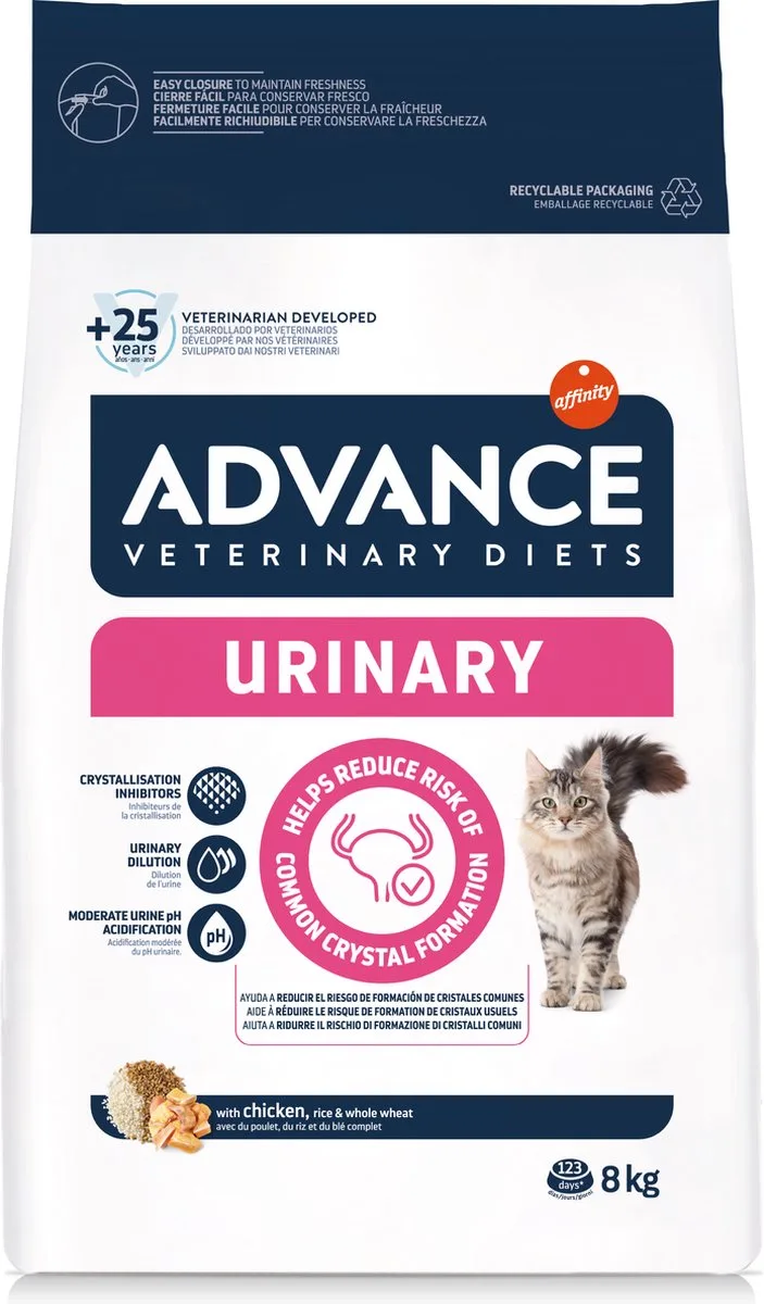 Kat Veterinary Diet Urinary Care - Kattenvoer - 8 kg von Advance – Produktfoto