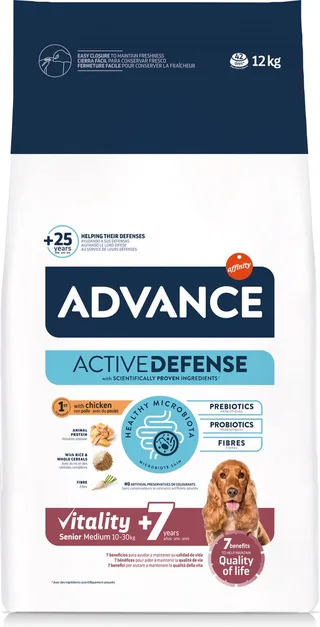 Medium - Senior - Hondenvoer - 12 kg de Advance – photo produit 1 sur 2