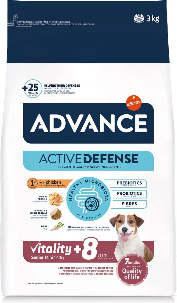 Mini Senior - Hondenvoer - 3 kg von Advance – Produktfoto