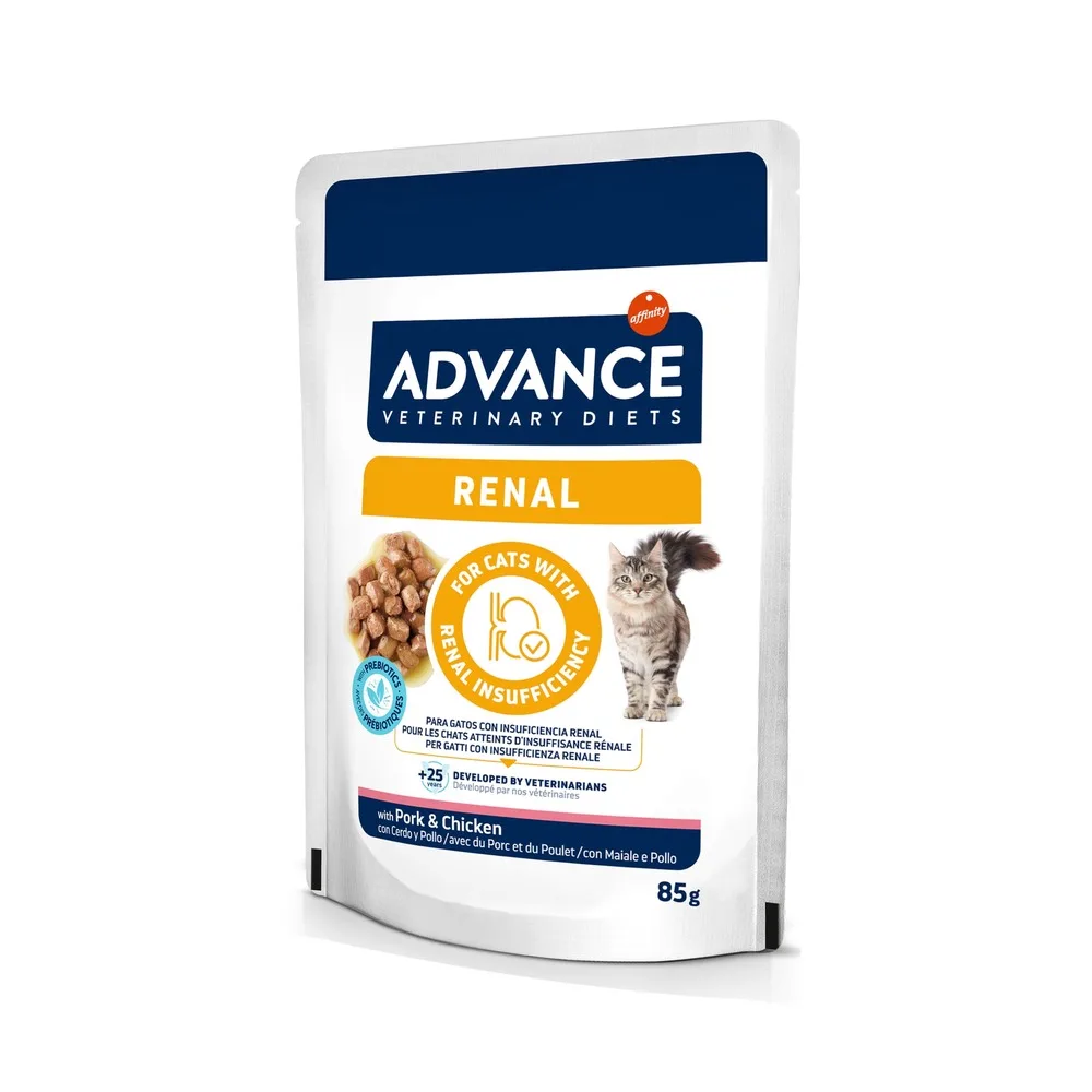 Croquettes pour chat rénal 85 gr de Advance – photo produit