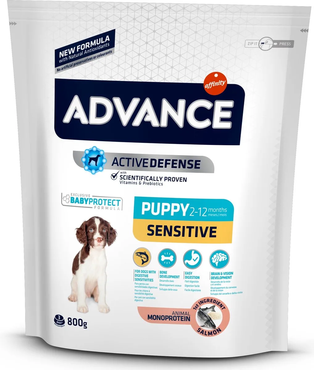 puppy sensitive - 800 GR van Advance – productfoto