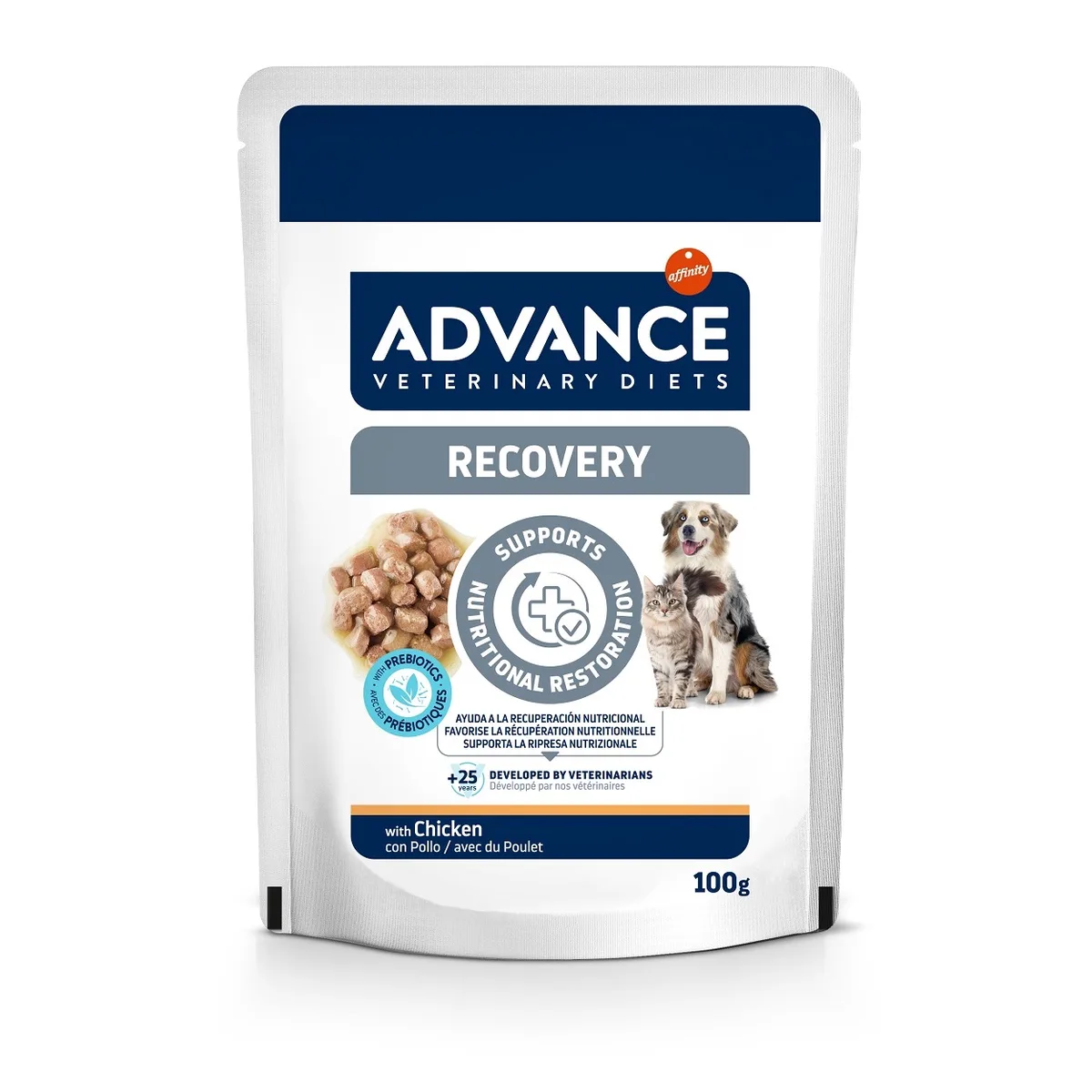 Aliments pour chiens à teneur en eau élevée 100 gr de Advance – photo produit