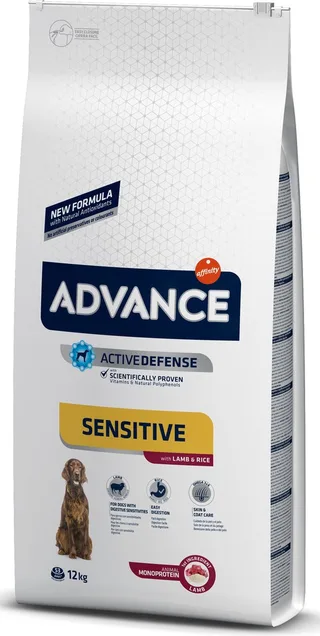 Sensitive - Lamb/Rice - Hondenvoer - 12 kg by Advance – product photo 1 of 2