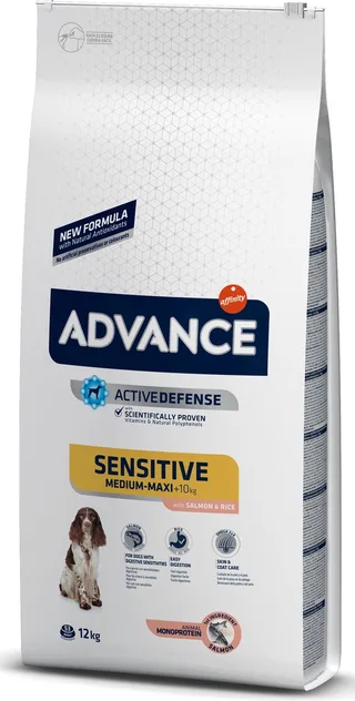 Sensitive - Salmon/Rice - Hondenvoer - 12 kg van Advance – productfoto 1 van 2