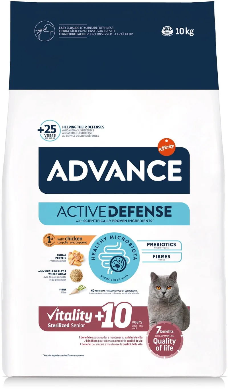 Sterilized Sensitive - Senior 10+ - Kattenvoer - 10 kg van Advance – productfoto