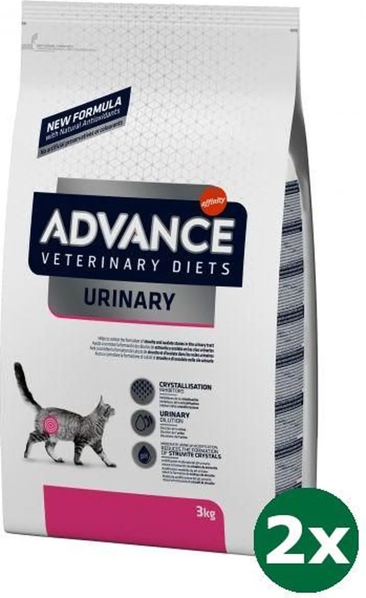 veterinary diet cat urinary urinewegen kattenvoer 2x 3 kg de Advance – photo produit