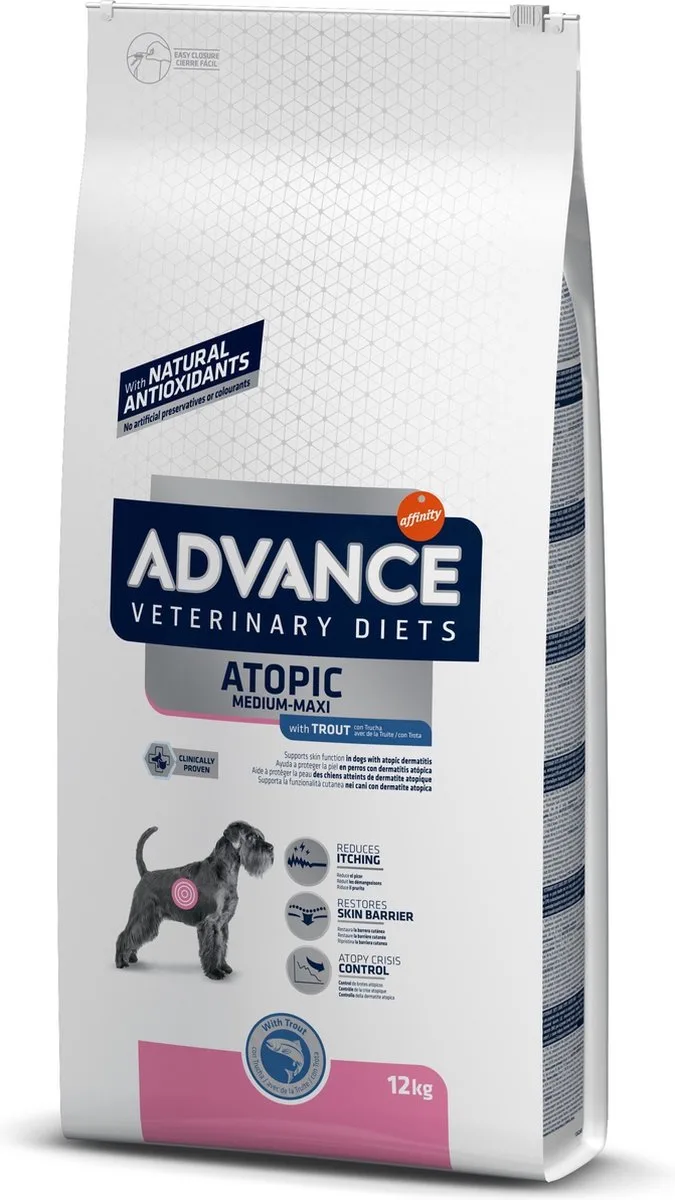 Veterinary Diet Dog - Atopic Care - Medium/Maxi - Hondenvoer - 12 kg by Advance – product photo