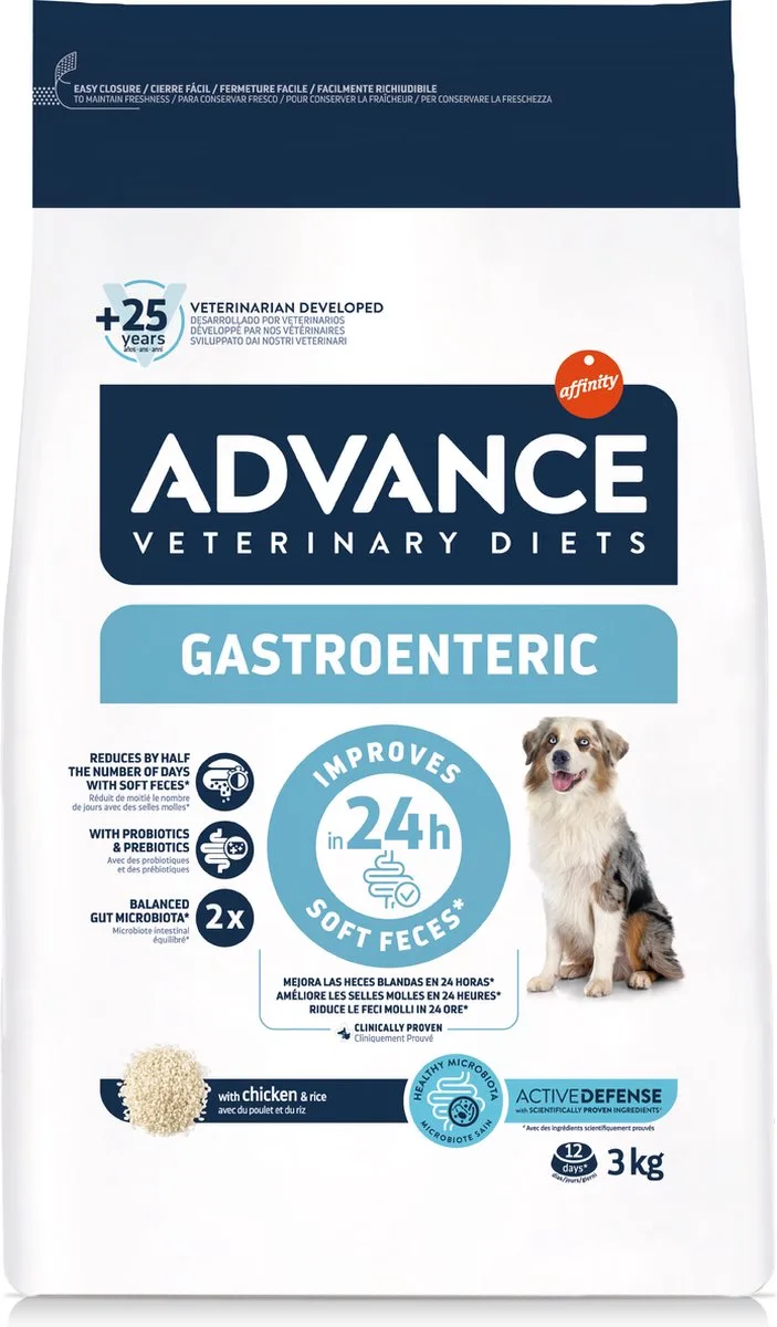 Veterinary Diet Dog - Gastro Enteric - Hondenvoer - 3 kg de Advance – photo produit