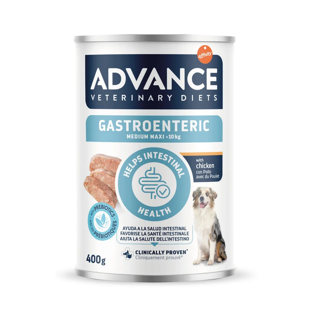 Veterinary Diets Gastroenteric natvoer voor honden 400 GR van Advance – productfoto