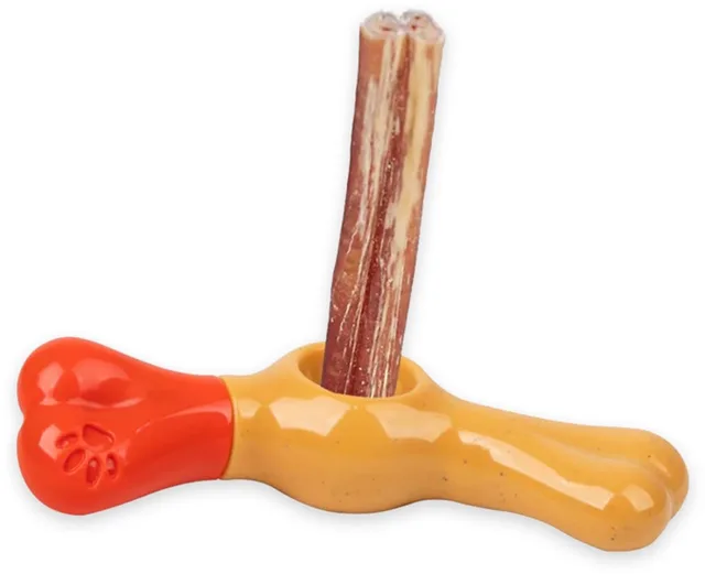 Bullepees Houder - Kluif Houder - Bully Grip - Bully Stick - Veilig Kauwen en Kluiven - Honden Snack - Kauw Snack
