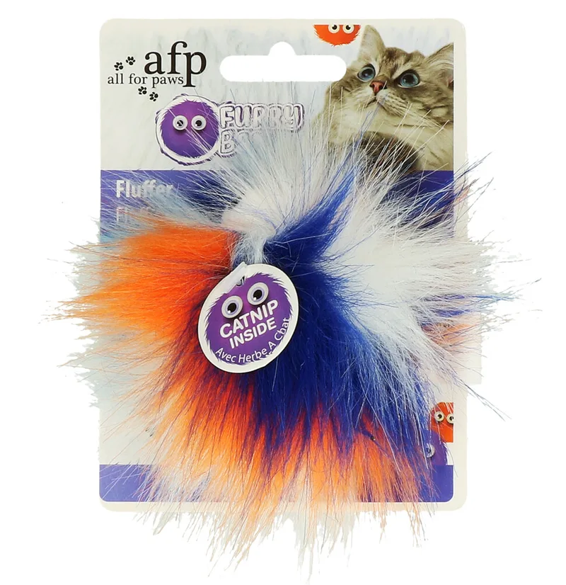 Furry Fluffy Ball Orange fra AFP – produktbillede