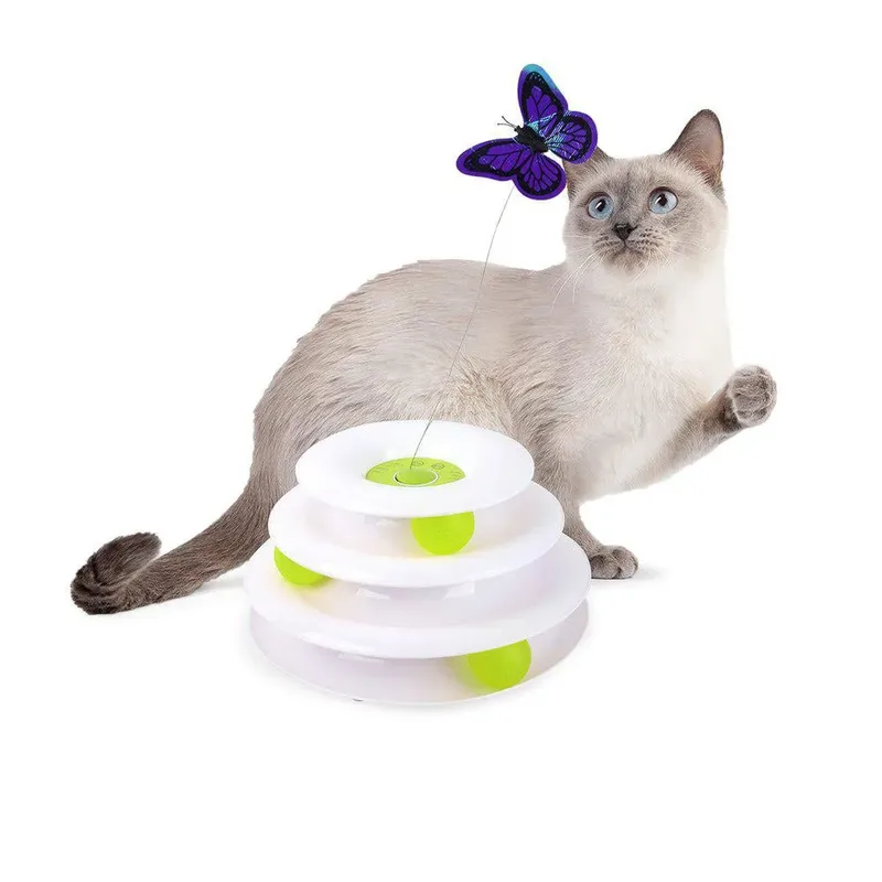 Tour De Jouet Interactive Papillon Pour Chat van AFP – productfoto