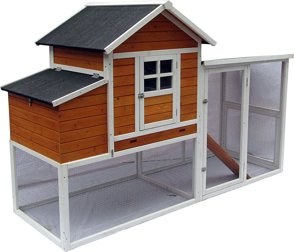 Kippenhok Valmorel 230x94x150cm by AK-for-Pets in Orange – product photo