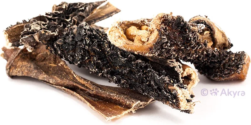Runderpens - Natuurlijk gedroogde hondensnack - 250 gram de Akyra – photo produit