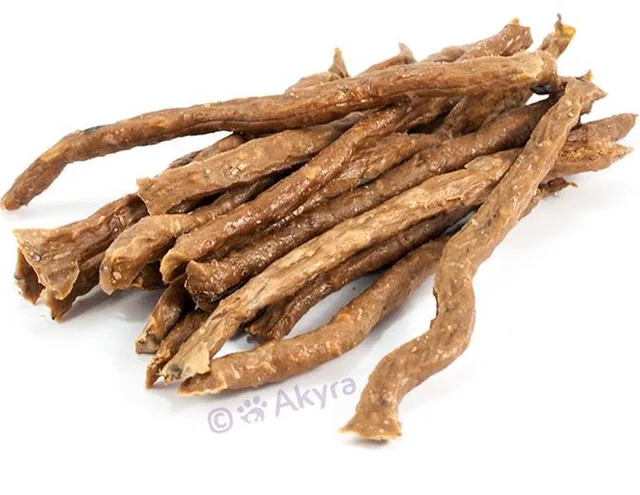 Sticks Zalm - Natuurlijk gedroogde hondensnack - 100 gram