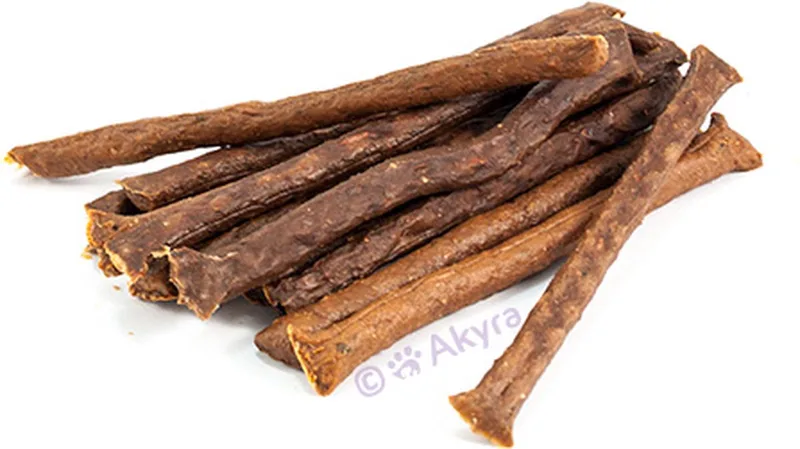 Sticks Zeebaars - Natuurlijk gedroogde hondensnack - 100 gram de Akyra – photo produit