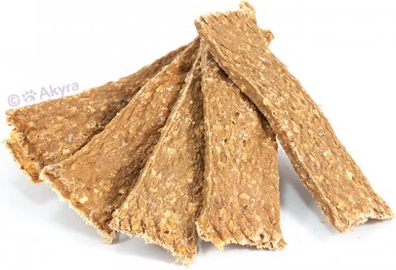 Strips Eend - Natuurlijk gedroogde hondensnack - 200 gram by Akyra – product photo