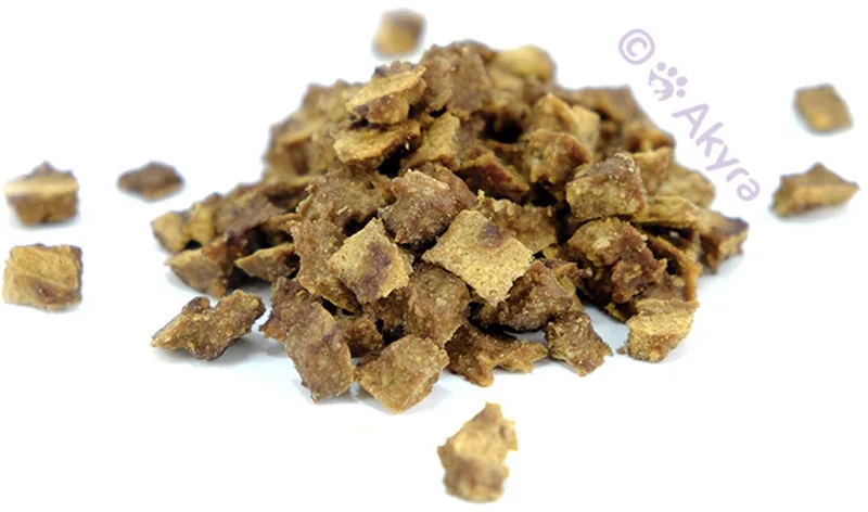 Trainers mini hapjes Lam - Natuurlijk gedroogde hondensnacks - 500 gram by Akyra – product photo