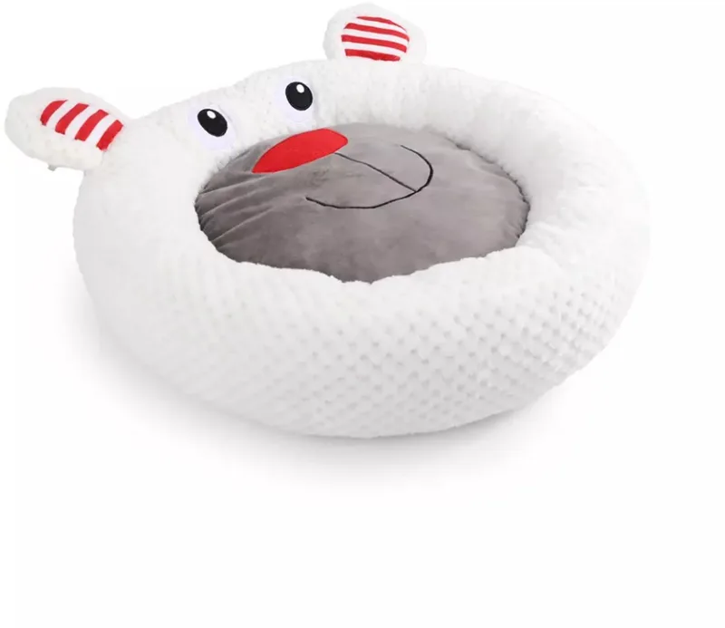 AFP Hondenmand - Hondenknuffel - Hondenkussen - Kattenmand - Kerstspeeltjes voor Katten en Honden by All For Paws in Ijsbeer – product photo