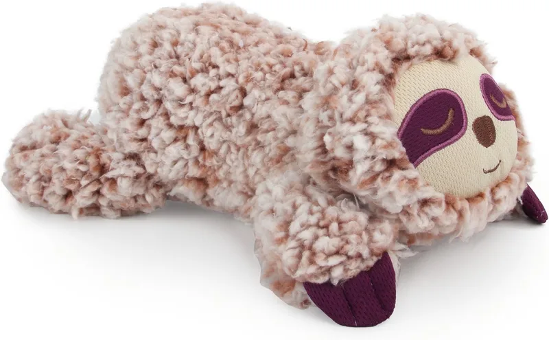 Calming Pals Lavender Scent Sloth - Hondenspeelgoed - 25 cm de All For Paws en Marron – photo produit