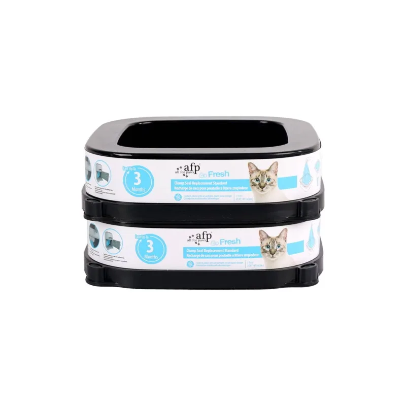 Go Fresh – Clump Seal Standard Ersatzbeutel für Katzenstreu, 2 de All For Paws en Regular – photo produit