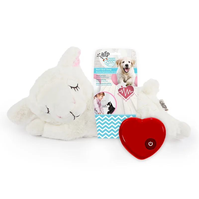 Herzschlag Kuscheltier für Welpen – Lämmchen by All For Paws in Regular – product photo