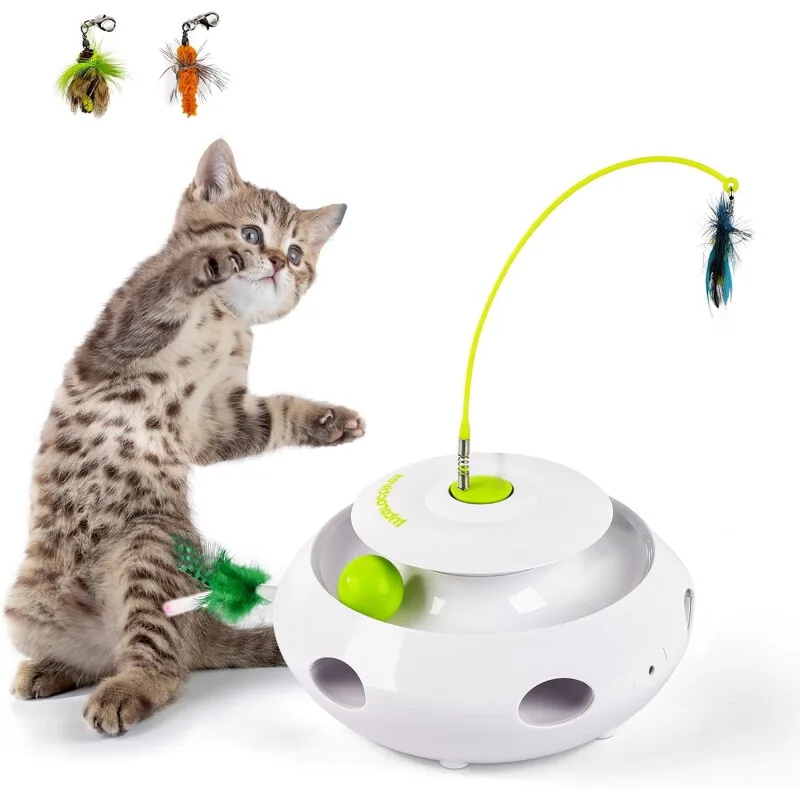 Interaktives Katzenspielzeug - Bug Hut 3-in-1 de All For Paws en Regular – photo produit