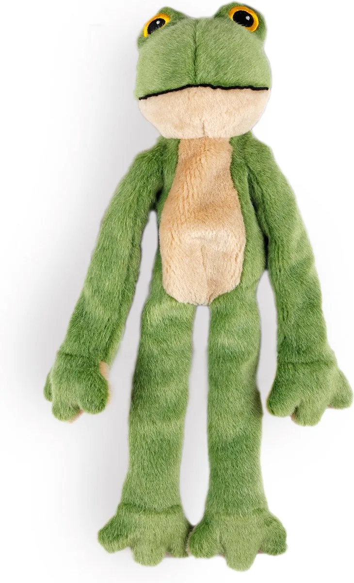 Kikker - Hondenspeelgoed - 41x17x9 cm Groen de All For Paws en Variërend – photo produit