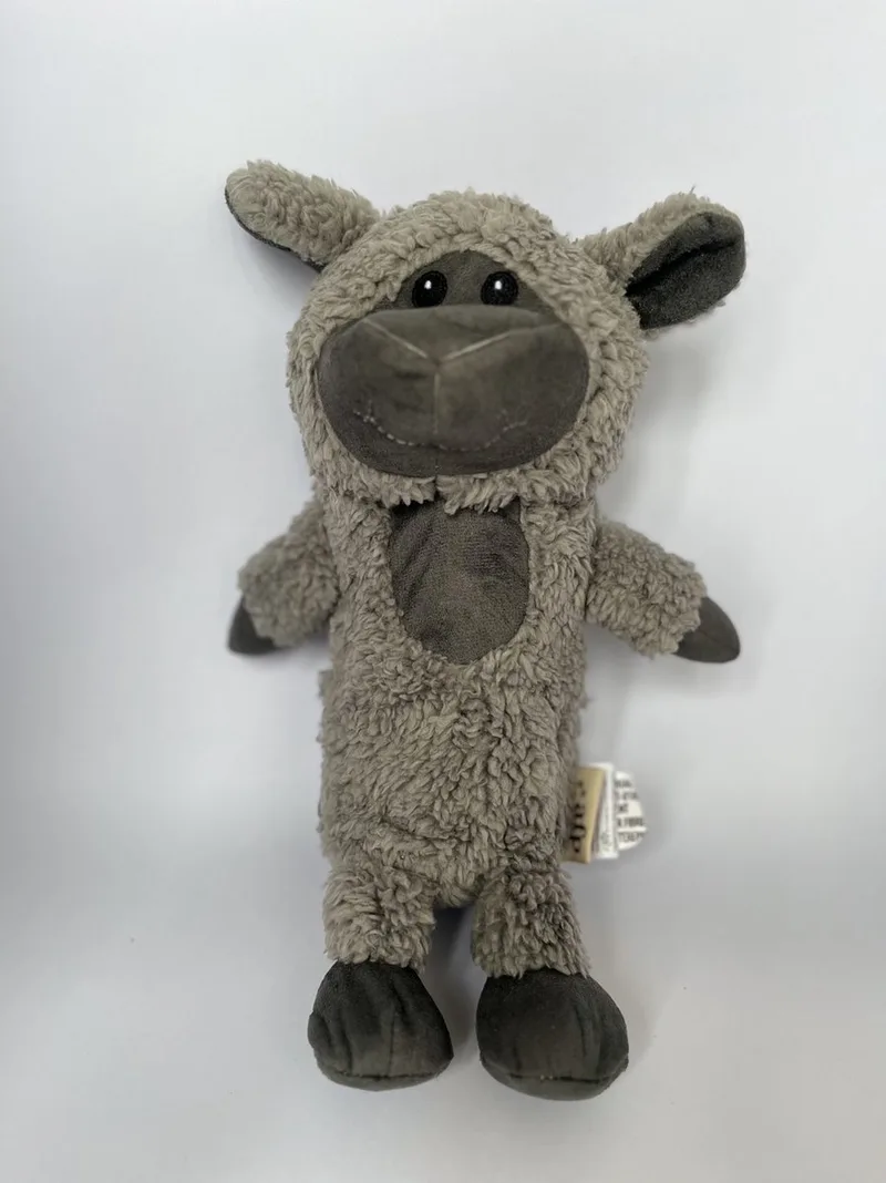 Lambswool Cuddle Crackler - Hondenspeelgoed - 27.5x18.5x9.7 cm Assorti by All For Paws in Donkerbruin – product photo